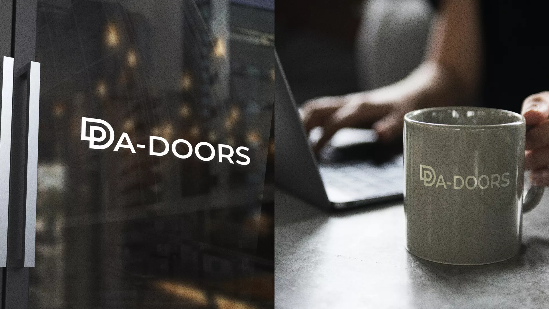 Создание логотипа компании «DA-DOORS» в Слюдянке
